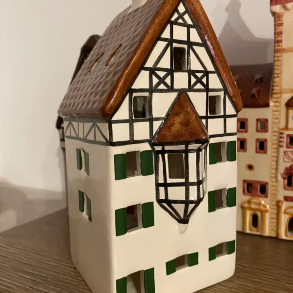 Leyk Lichthaus Modell Erkerhaus Unikat selten braun