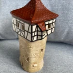 Leyk Lichthäuser Modell Landhegeturm neuwertig OVP braun