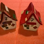 2 Leyk Lichthäuser 7 Geißlein-Haus in rot und braun