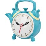 🫖Jameson & Tailor Teekanne „Wecker“ – hellblau, mit Deckel NEU/OVP 🫖