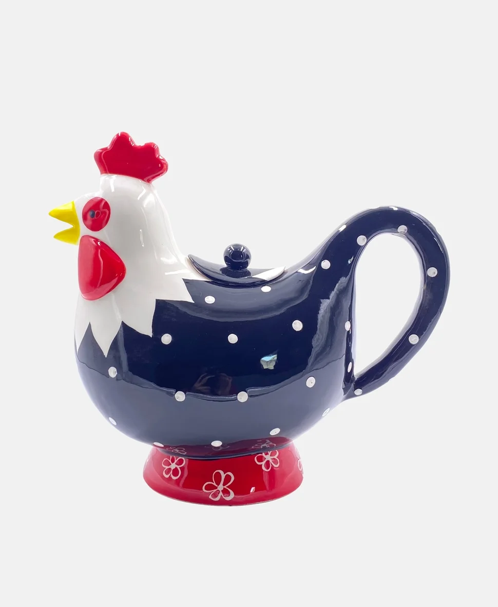 image_32626887_10_970x1182_0 🫖Teekanne von Jameson & Tailor – neu & originalverpackt Hahn-Design 🫖 – Bild 1