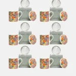 🎁 Jameson & Tailor – Teebecher, 6er-Set Neu OVP